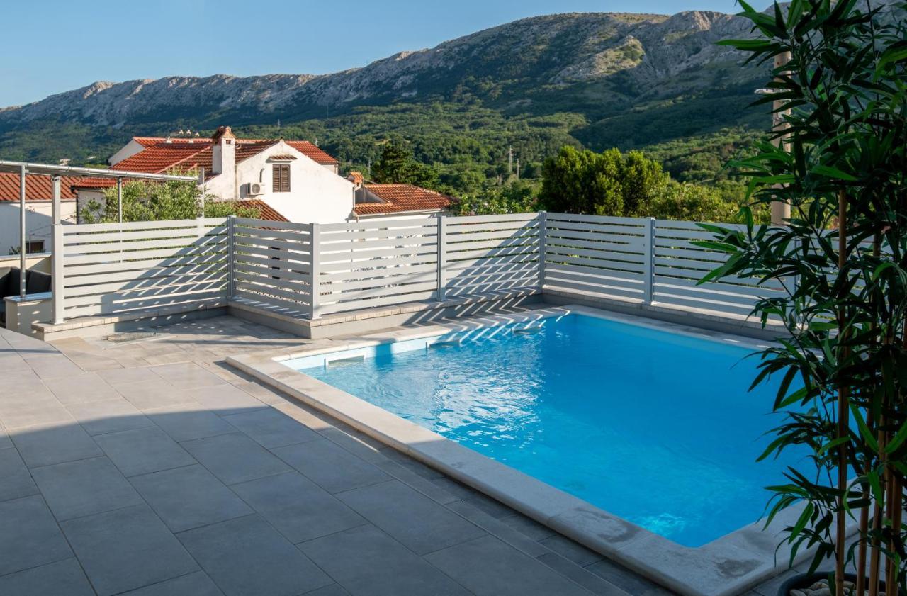Villa Carmen Draga Bašćanska Esterno foto