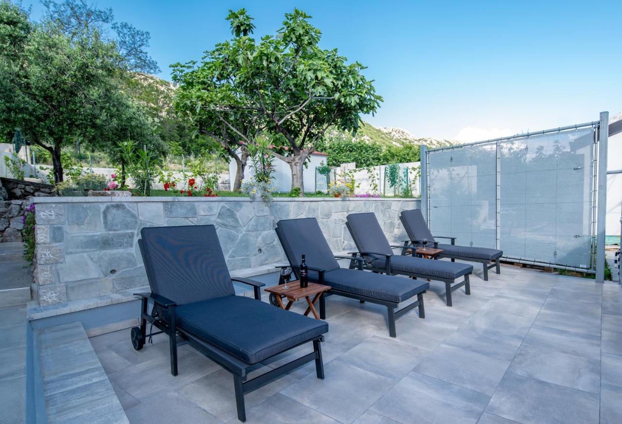 Villa Carmen Draga Bašćanska Esterno foto
